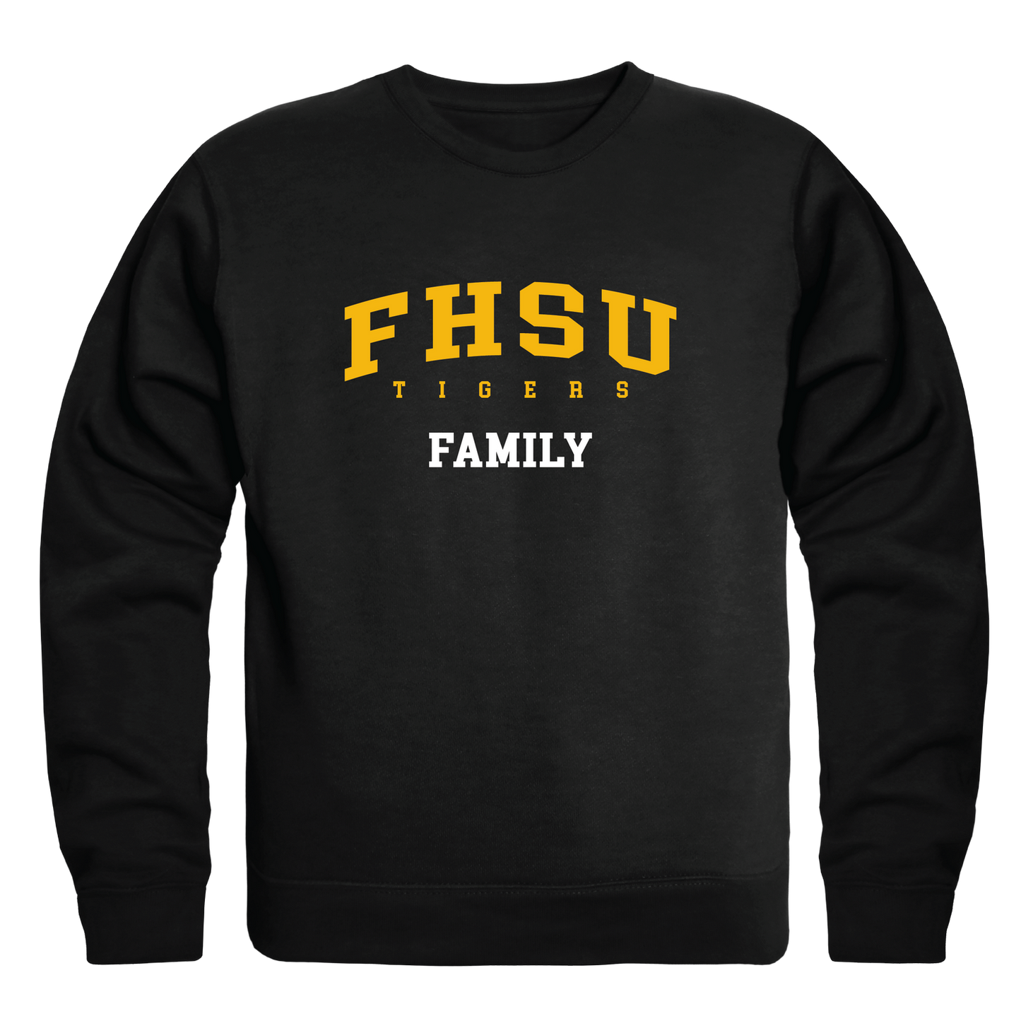 Fort Hays State University Tigers Family Crewneck Pullover Sweatshirt Sweater