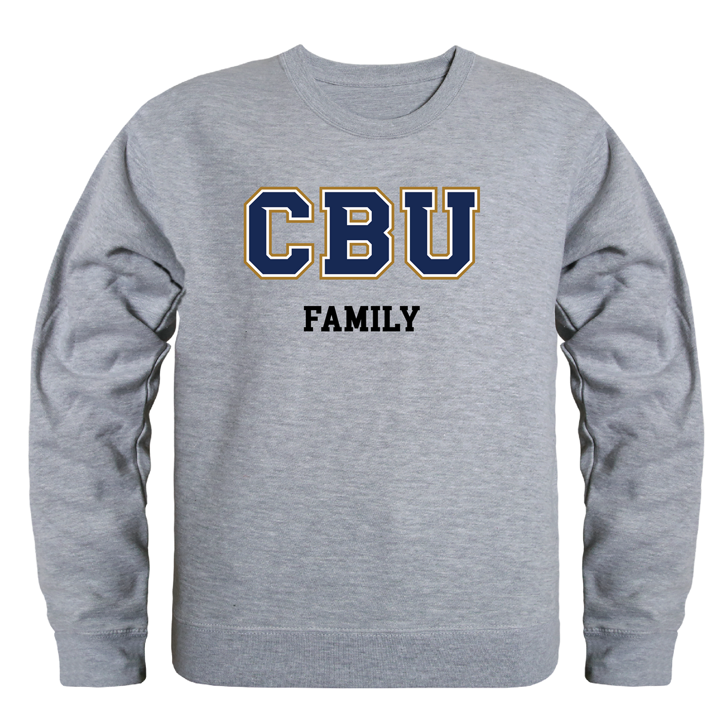California Baptist University Family Crewneck Pullover Sweatshirt Sweater