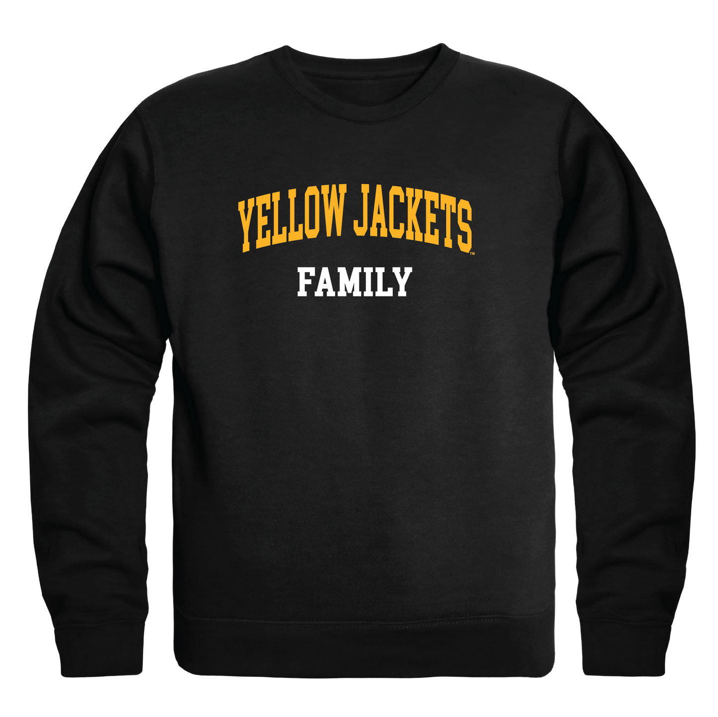 American International College Yellow Jackets Family Crewneck Pullover Sweatshirt Sweater