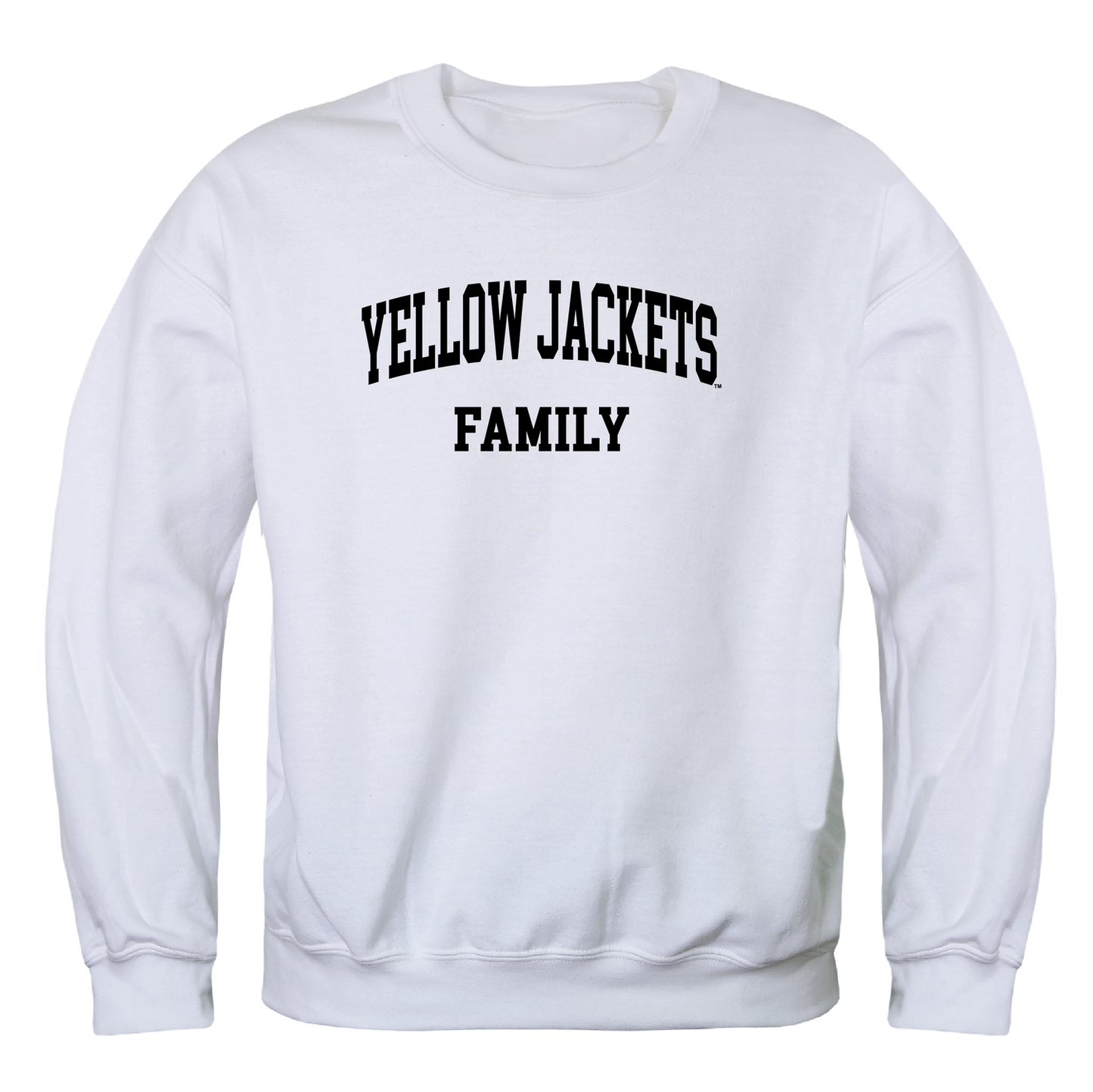 American International College Yellow Jackets Family Crewneck Pullover Sweatshirt Sweater