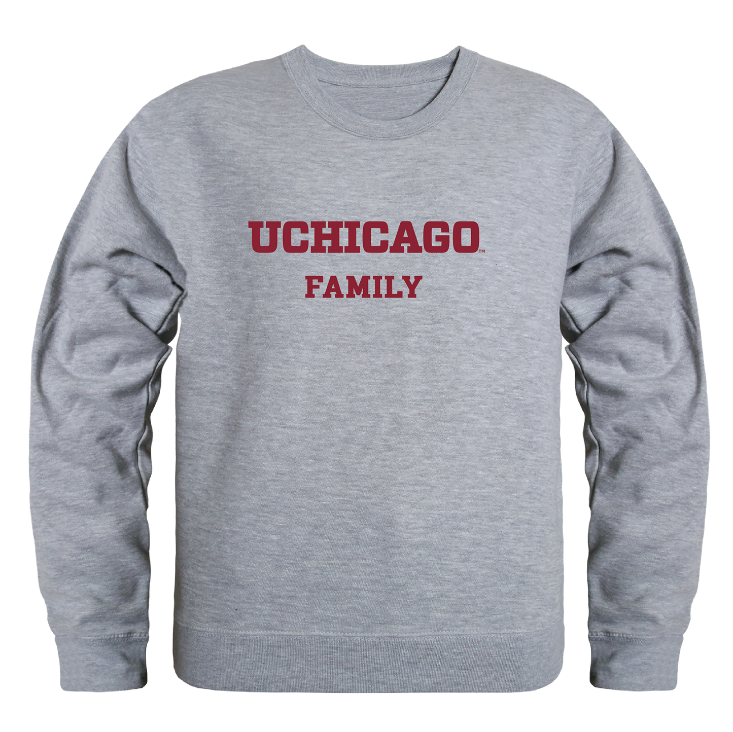 University of Chicago Maroons Family Crewneck Pullover Sweatshirt Sweater