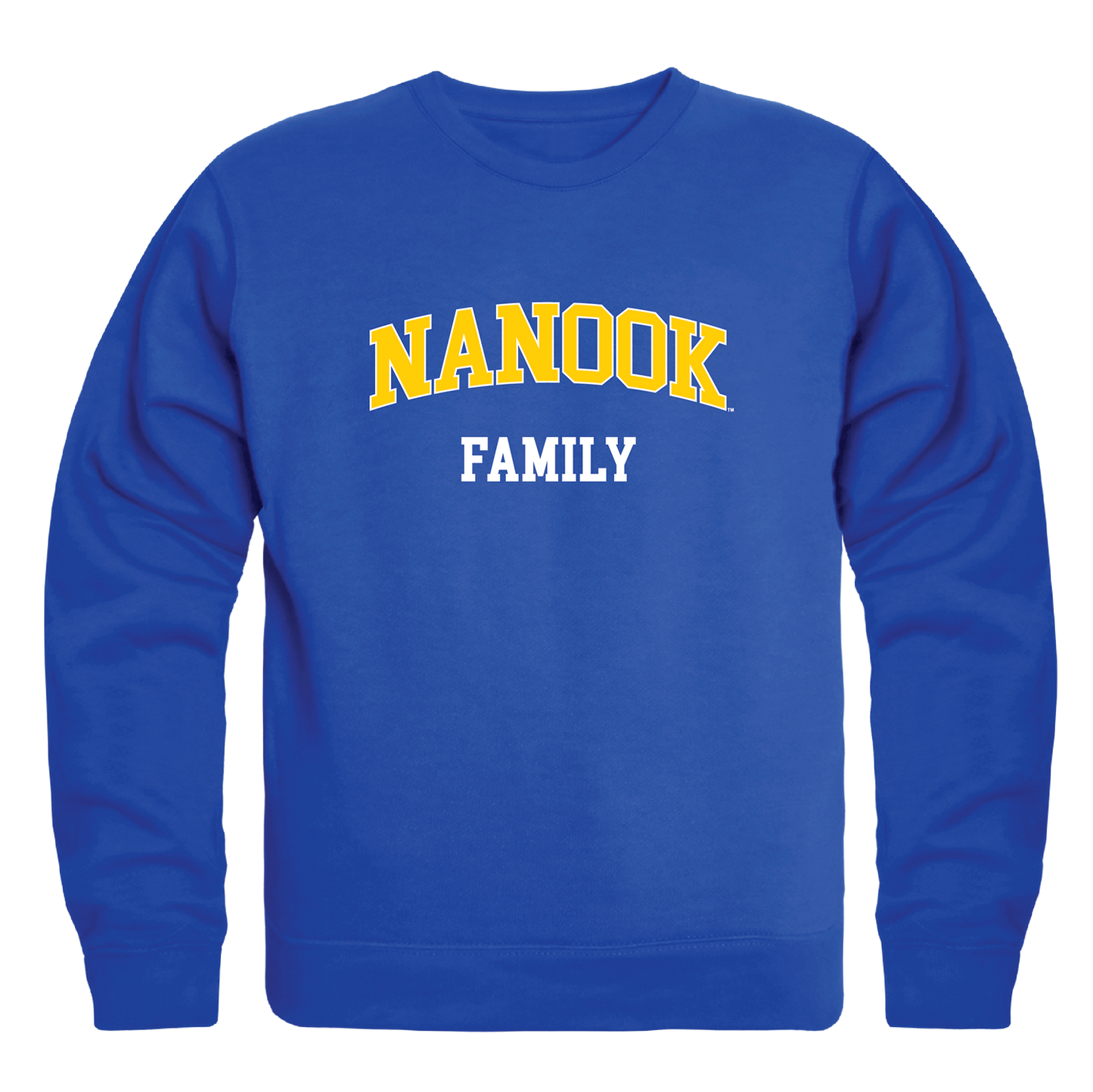 University of Alaska Fairbanks Nanooks Family Crewneck Pullover Sweatshirt Sweater