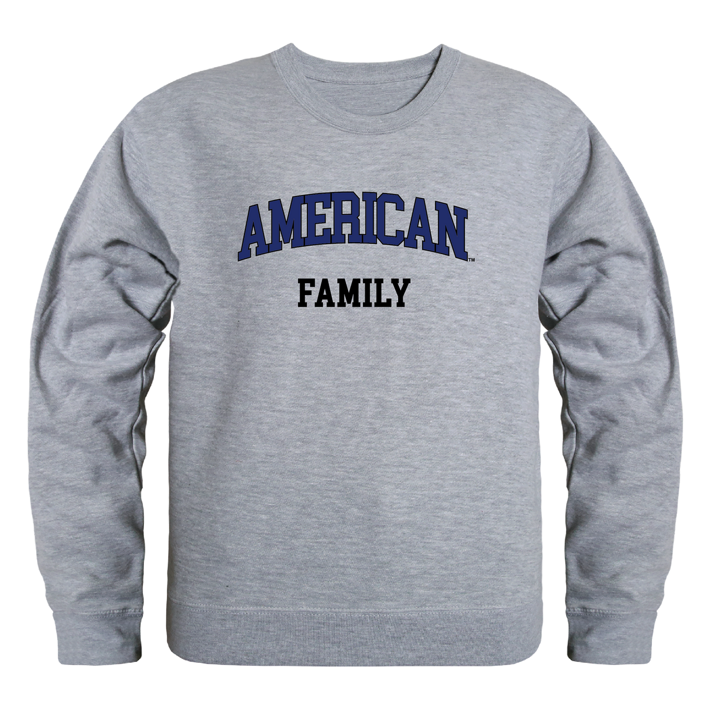 American University Eagles Family Crewneck Pullover Sweatshirt Sweater