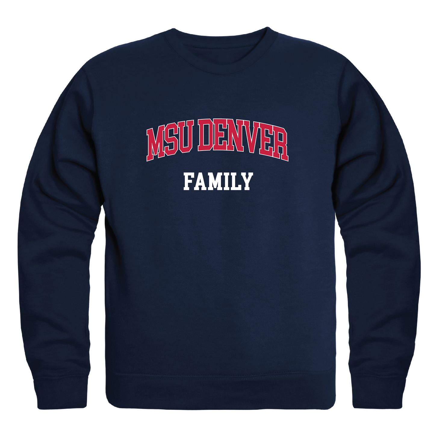 Metropolitan State University of Denver Roadrunners Family Crewneck Pullover Sweatshirt Sweater