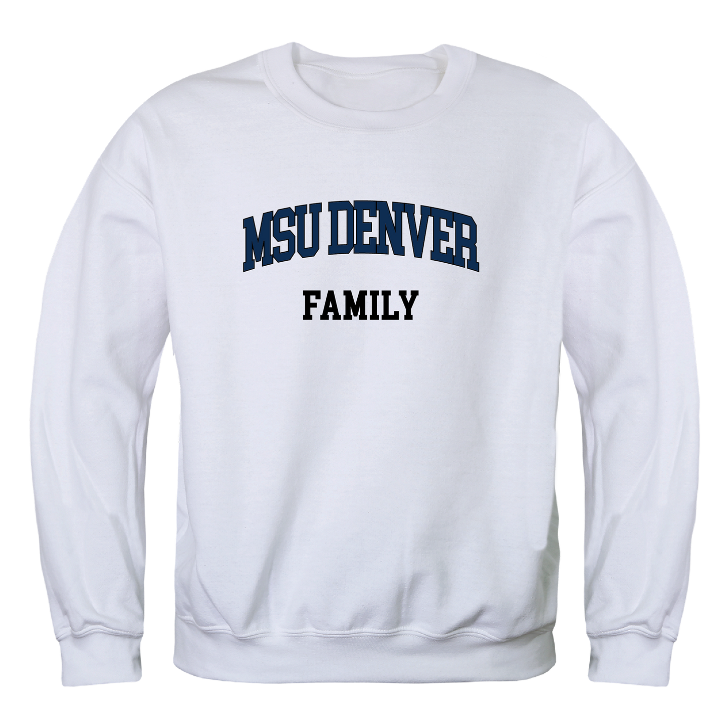 Metropolitan State University of Denver Roadrunners Family Crewneck Pullover Sweatshirt Sweater