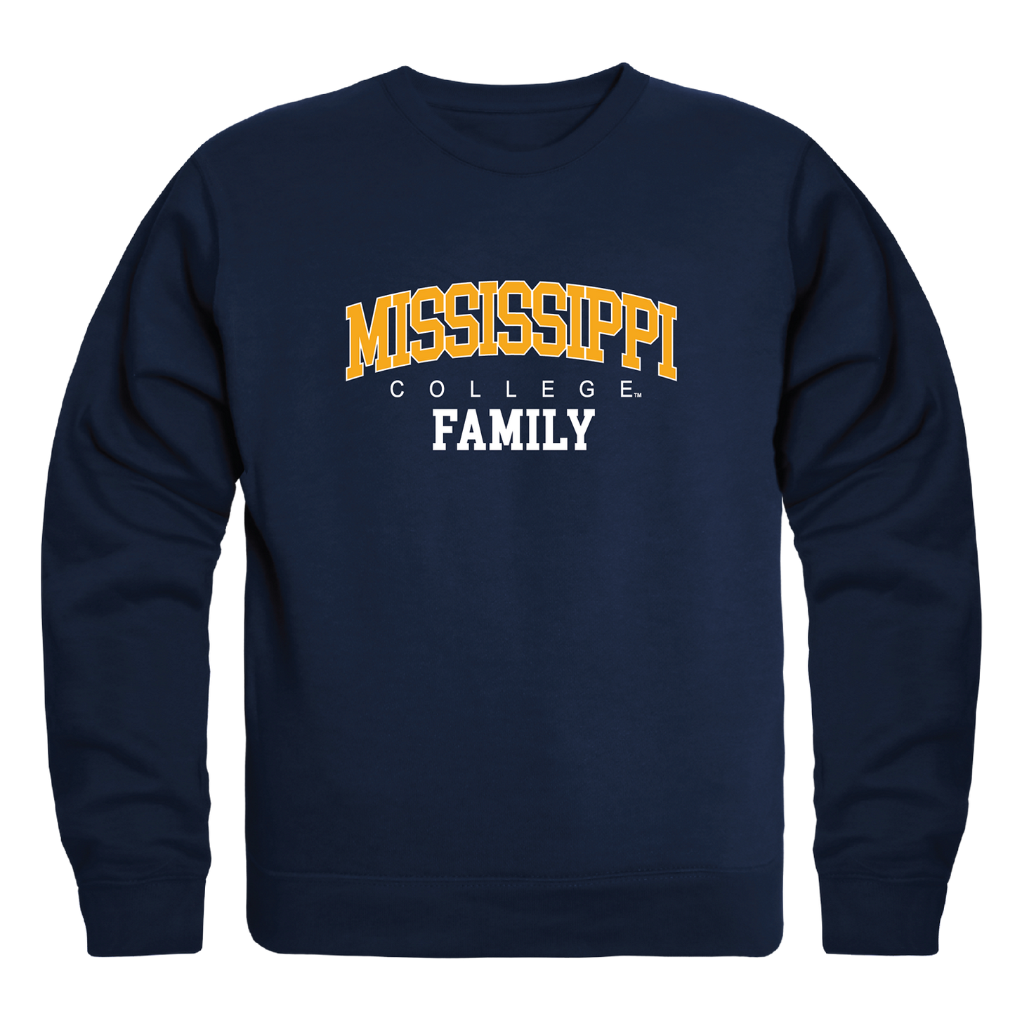 Mississippi College Choctaws Family Crewneck Pullover Sweatshirt Sweater