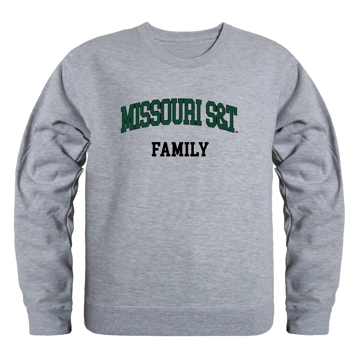 Missouri University of Science and Technology Miners Family Crewneck Pullover Sweatshirt Sweater