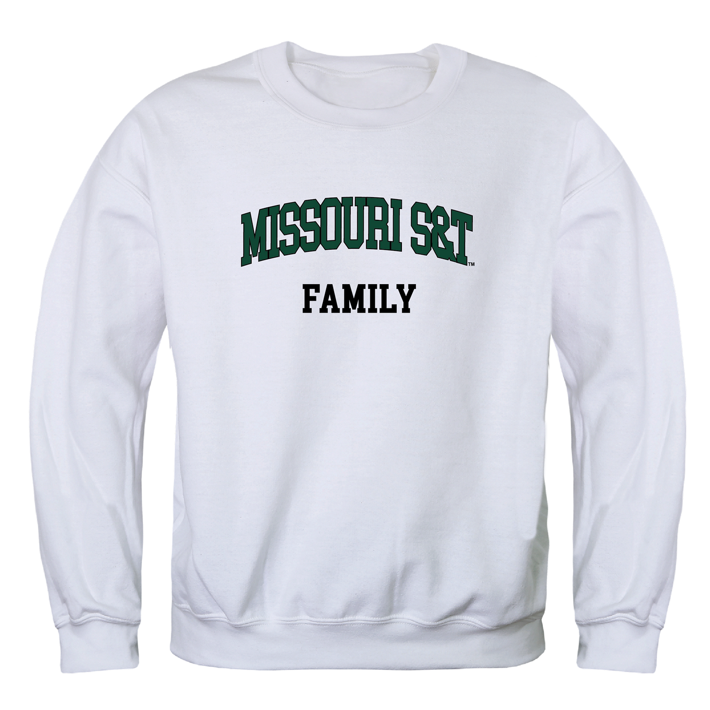 Missouri University of Science and Technology Miners Family Crewneck Pullover Sweatshirt Sweater