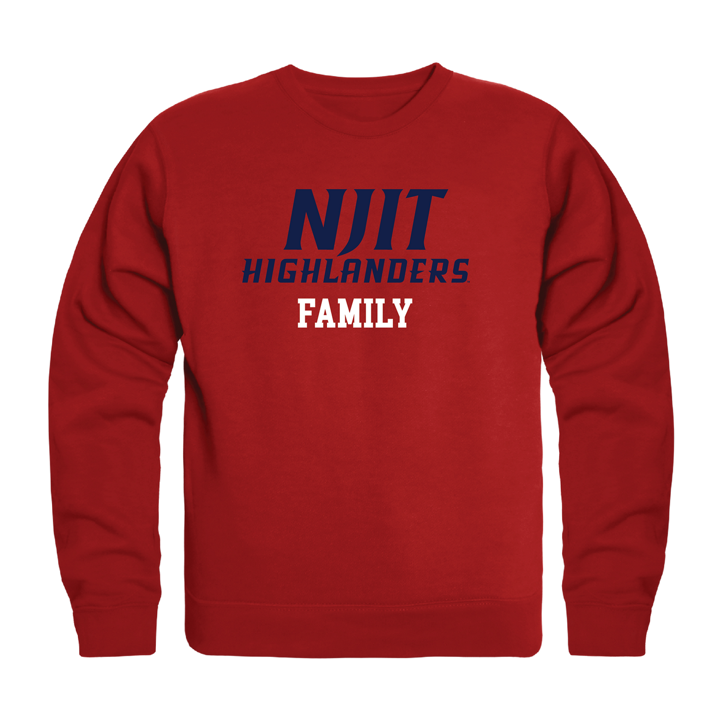 NJIT Highlanders Family Crewneck Pullover Sweatshirt Sweater