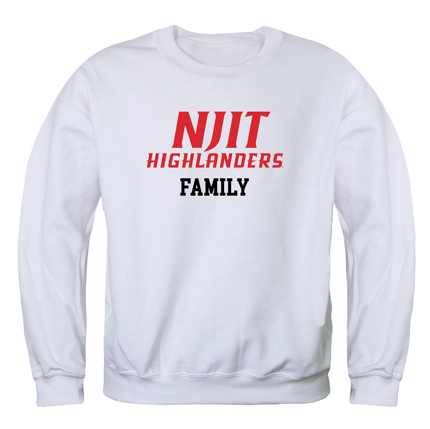 NJIT Highlanders Family Crewneck Pullover Sweatshirt Sweater