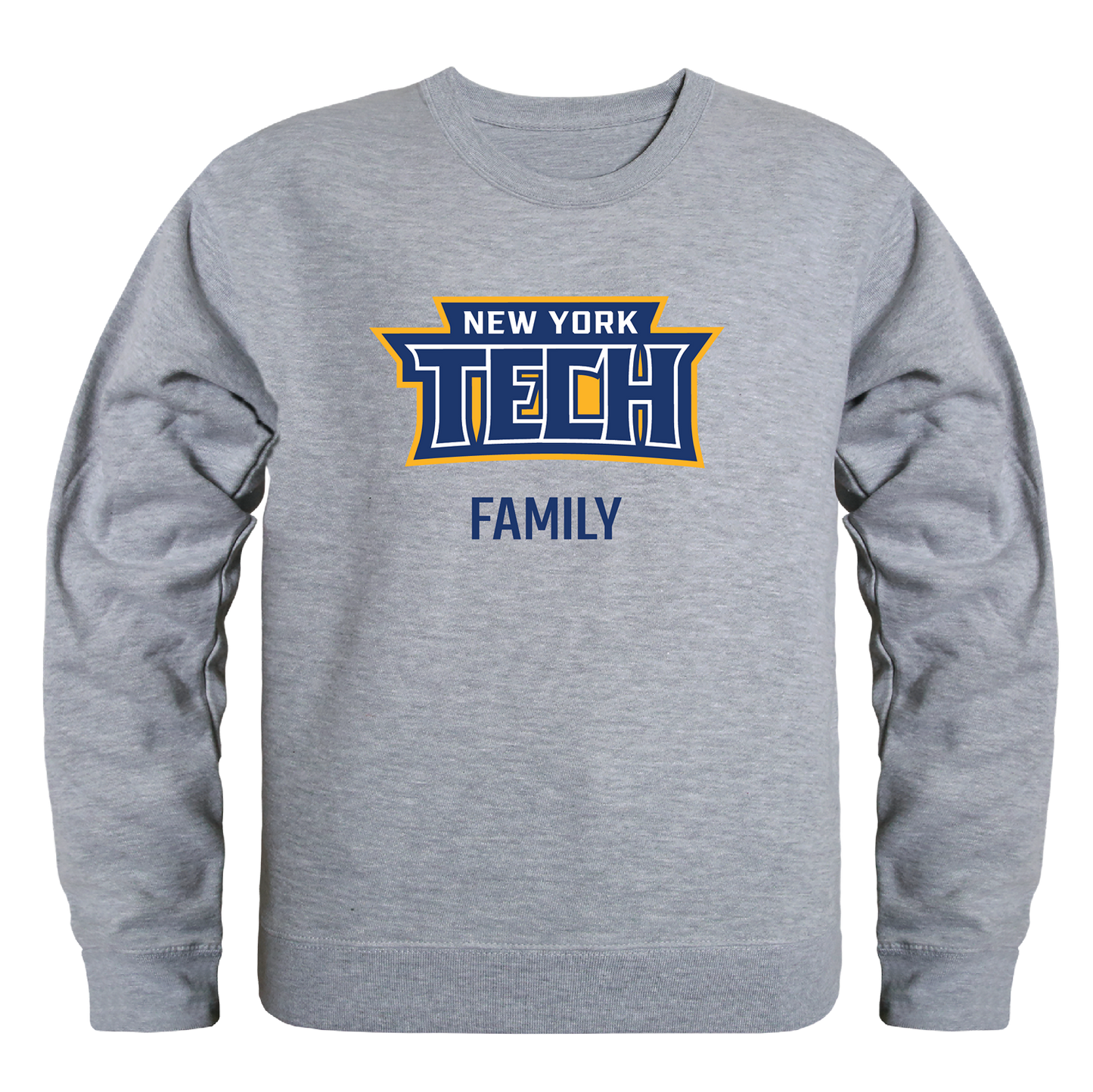NYIT New York Institute of Technology Bears Family Crewneck Pullover Sweatshirt Sweater
