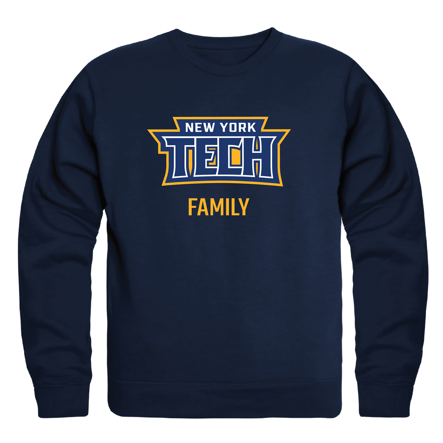 NYIT New York Institute of Technology Bears Family Crewneck Pullover Sweatshirt Sweater