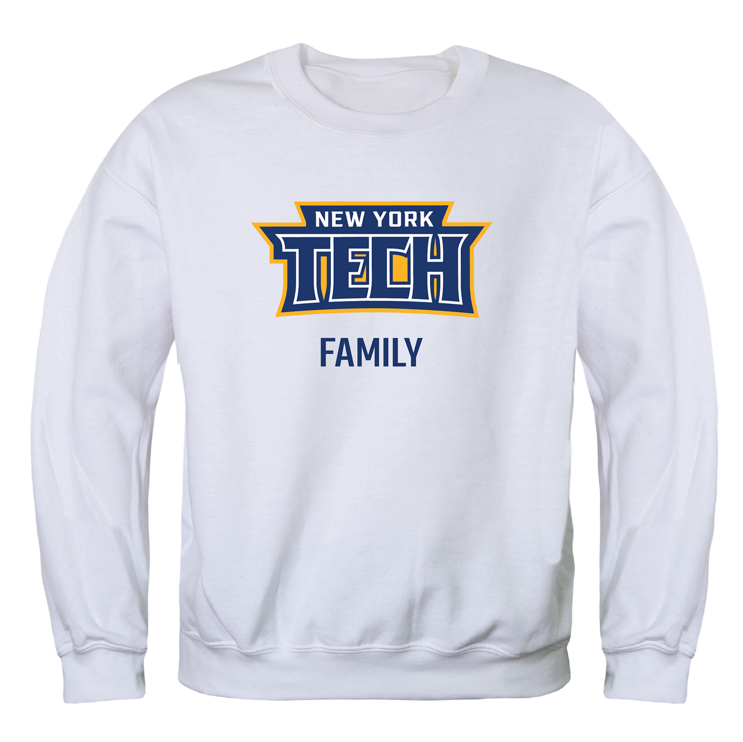 NYIT New York Institute of Technology Bears Family Crewneck Pullover Sweatshirt Sweater