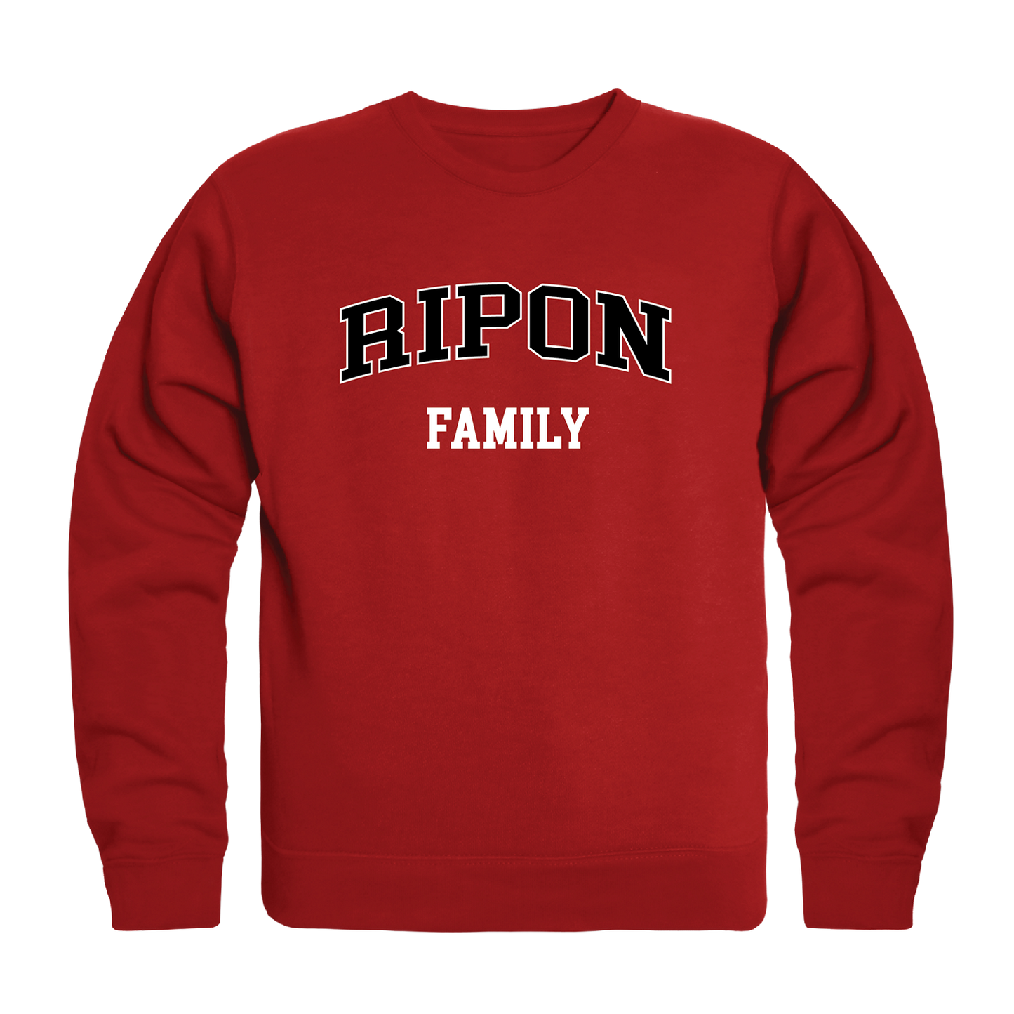 Ripon College Red Hawks Family Crewneck Pullover Sweatshirt Sweater