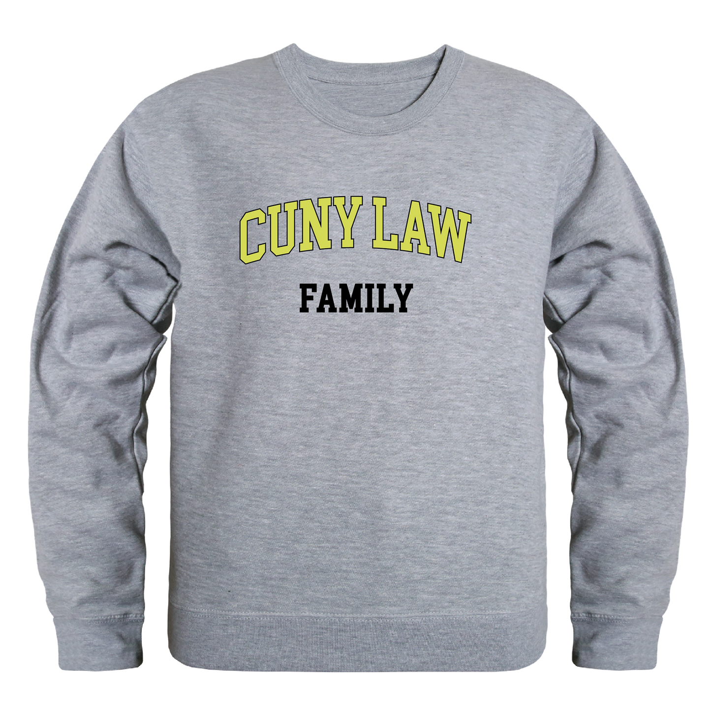 CUNY School of Law Family Crewneck Pullover Sweatshirt Sweater