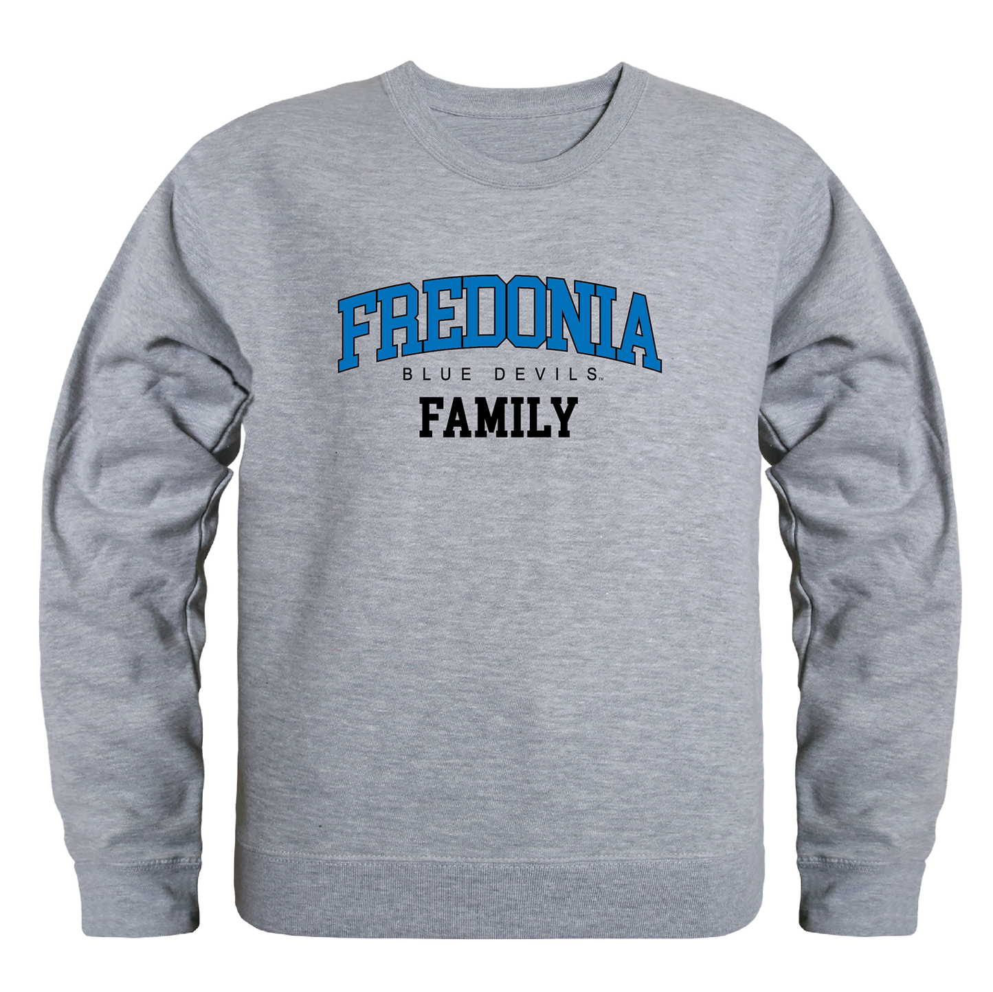 Fredonia Blue Devils Family Crewneck Pullover Sweatshirt Sweater