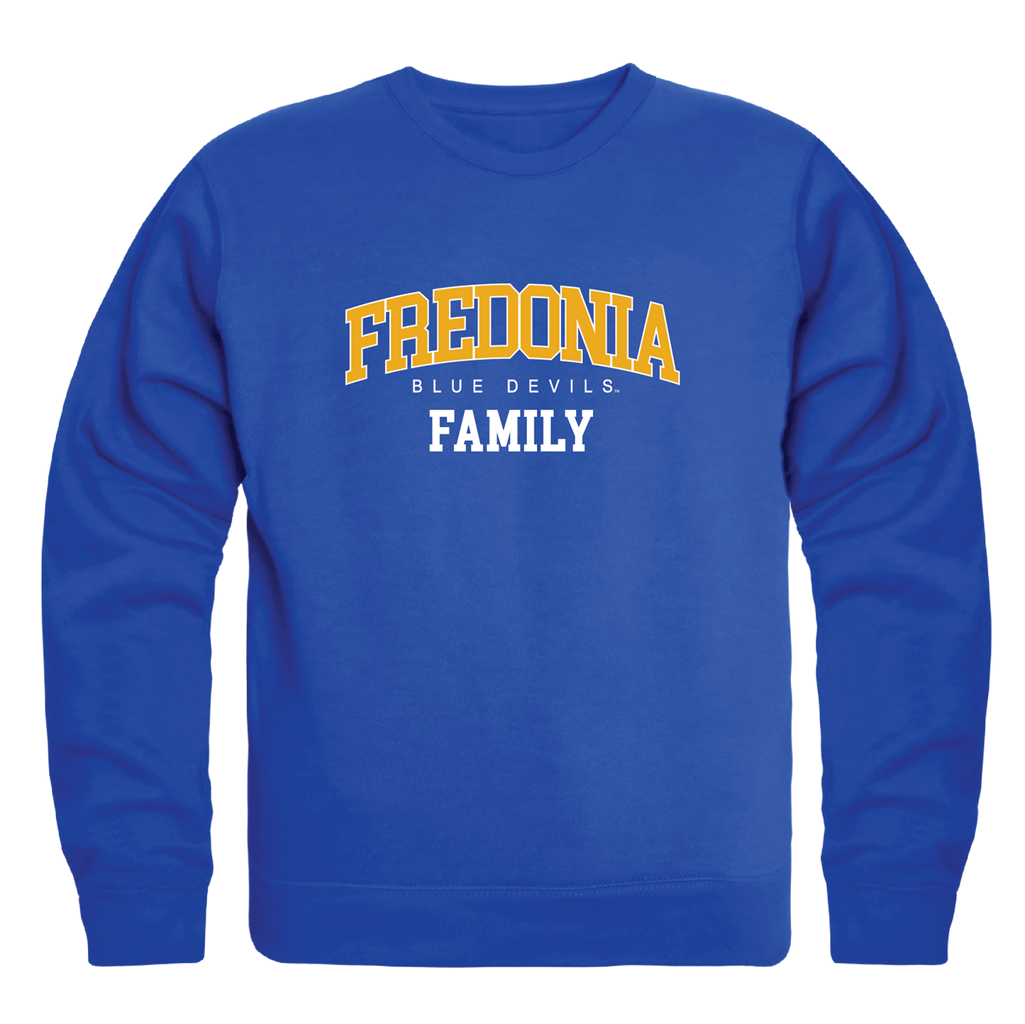 Fredonia Blue Devils Family Crewneck Pullover Sweatshirt Sweater