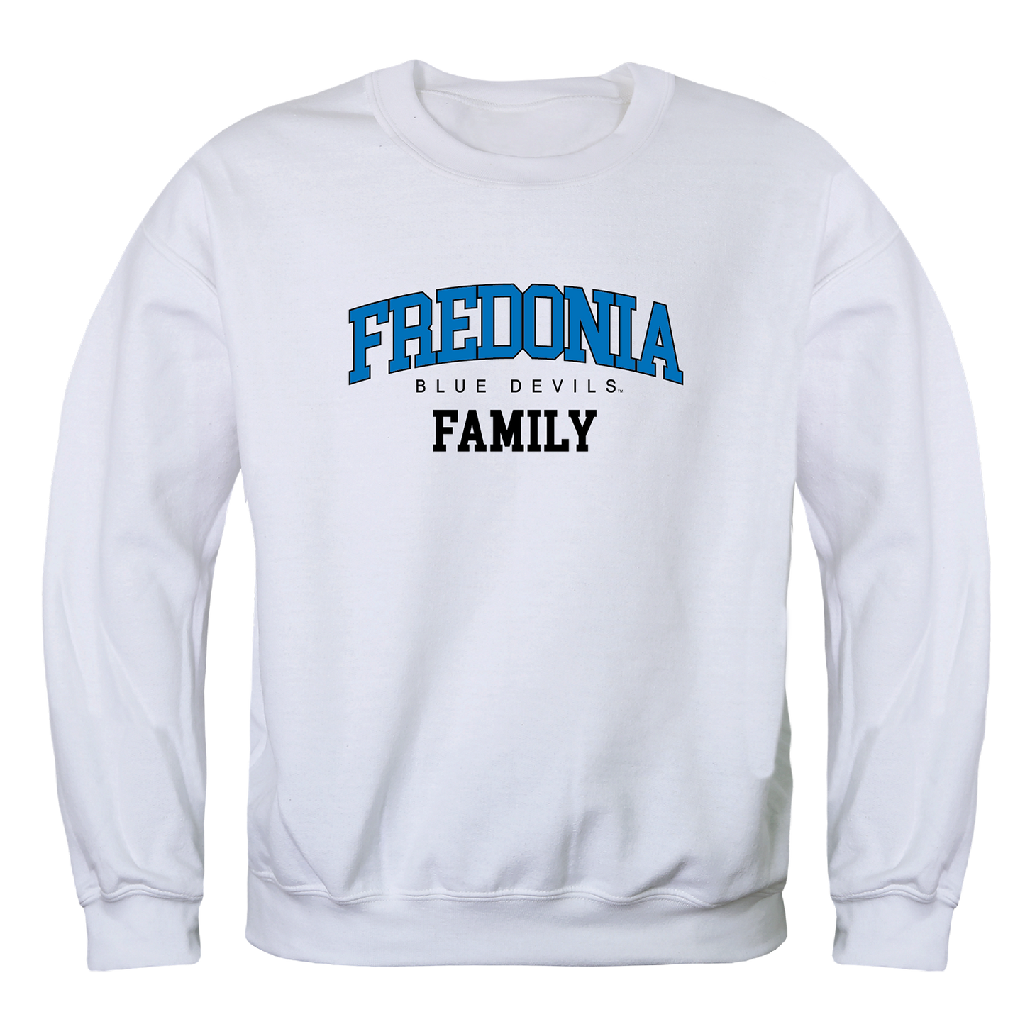 Fredonia Blue Devils Family Crewneck Pullover Sweatshirt Sweater