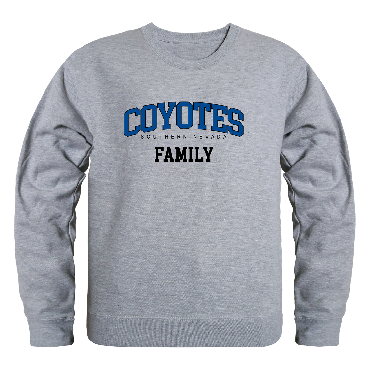 College of Southern Nevada Coyotes Family Crewneck Pullover Sweatshirt Sweater