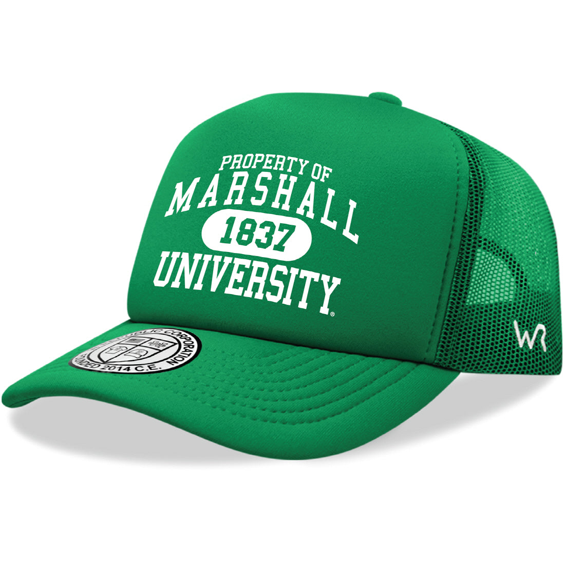 Marshall University Thundering Herd Property College Cap Hat - Kelly