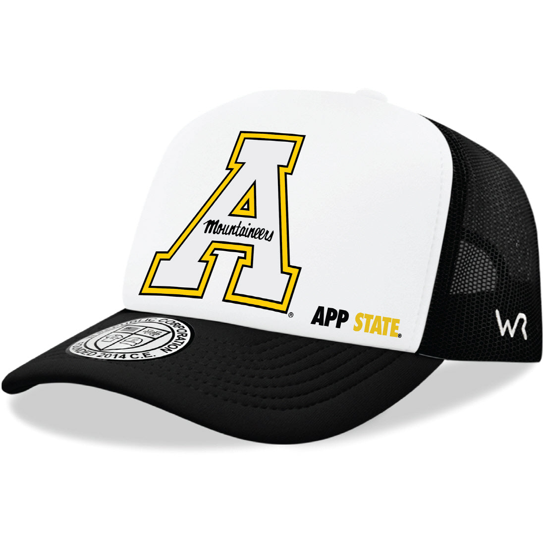 Appalachian App State University Mountaineers Jumbo College Cap Hat - Black