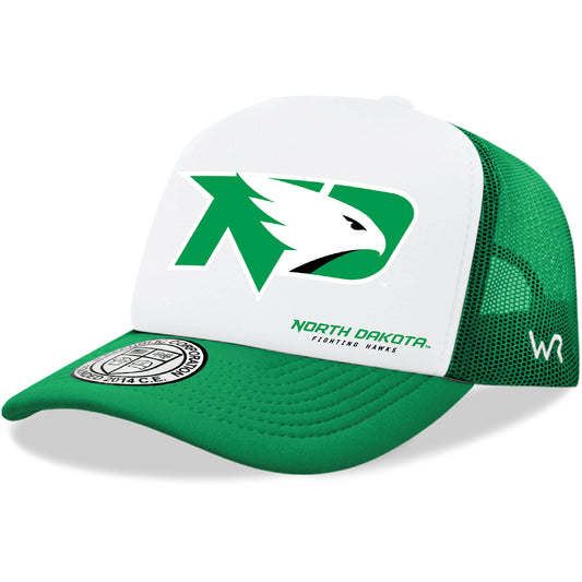 University of North Dakota Fighting Hawks Jumbo College Cap Hat - Kelly