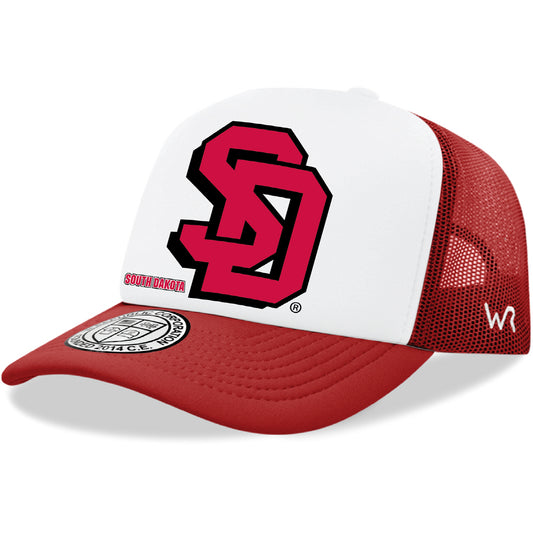 University of South Dakota Jumbo College Cap Hat - Red