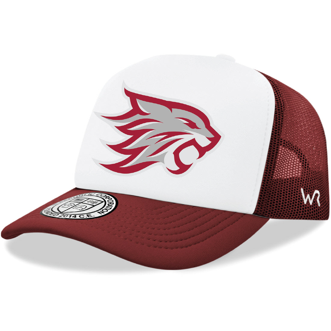 California State University Chico Wildcats Jumbo College Cap Hat - Cardinal