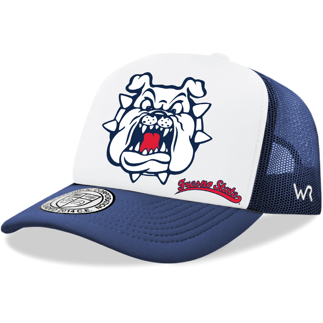 California State University Fresno Bulldogs Jumbo College Cap Hat - Navy