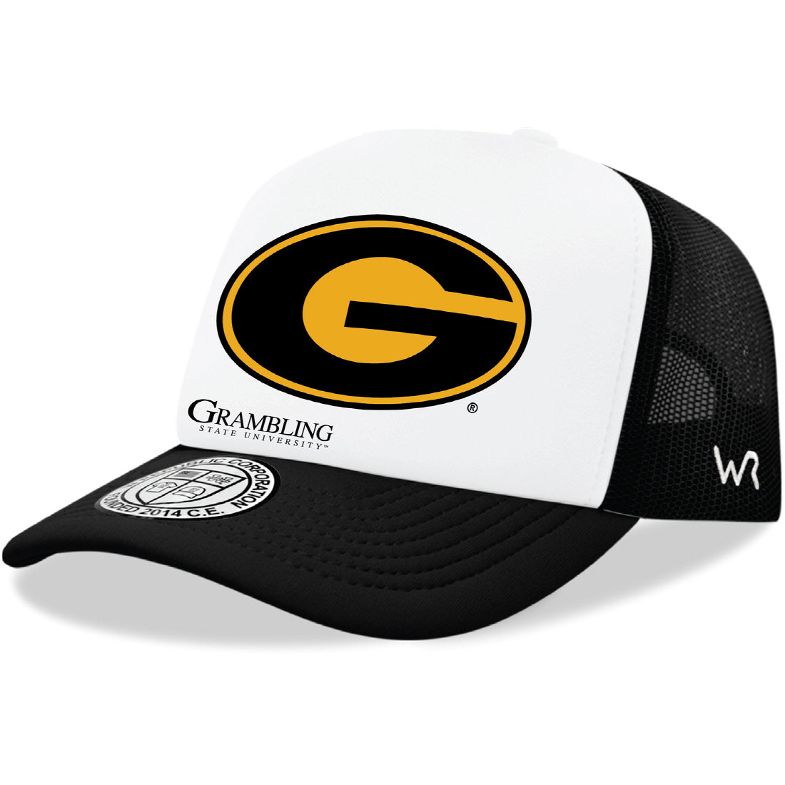 Grambling State University Tigers Jumbo College Cap Hat - Black