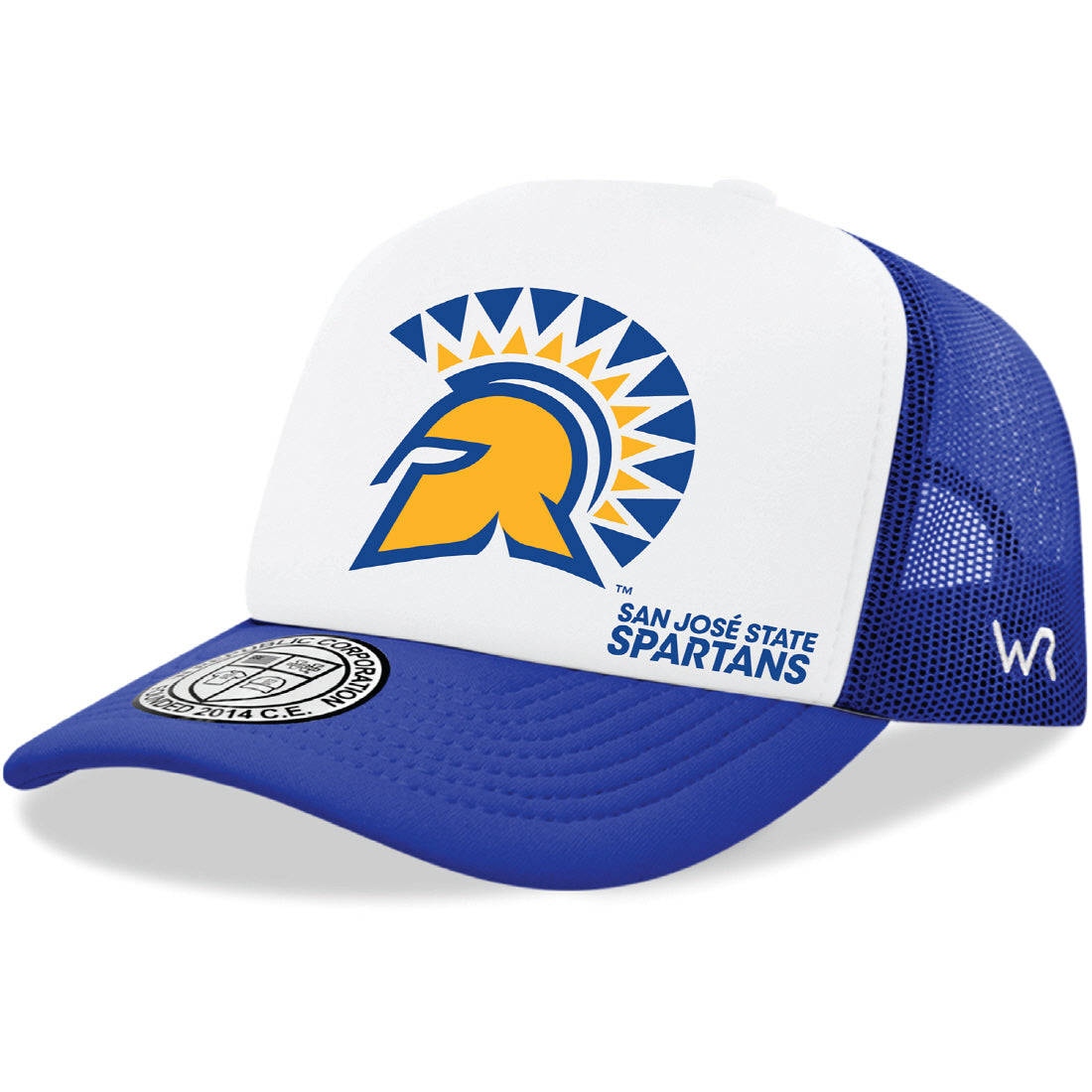 SJSU San Jose State University Spartans Jumbo College Cap Hat - Royal