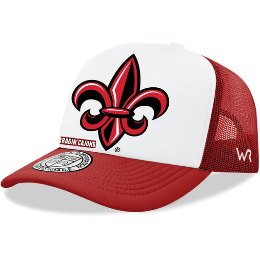 UL University of Louisiana at Lafayette Jumbo College Cap Hat - Red