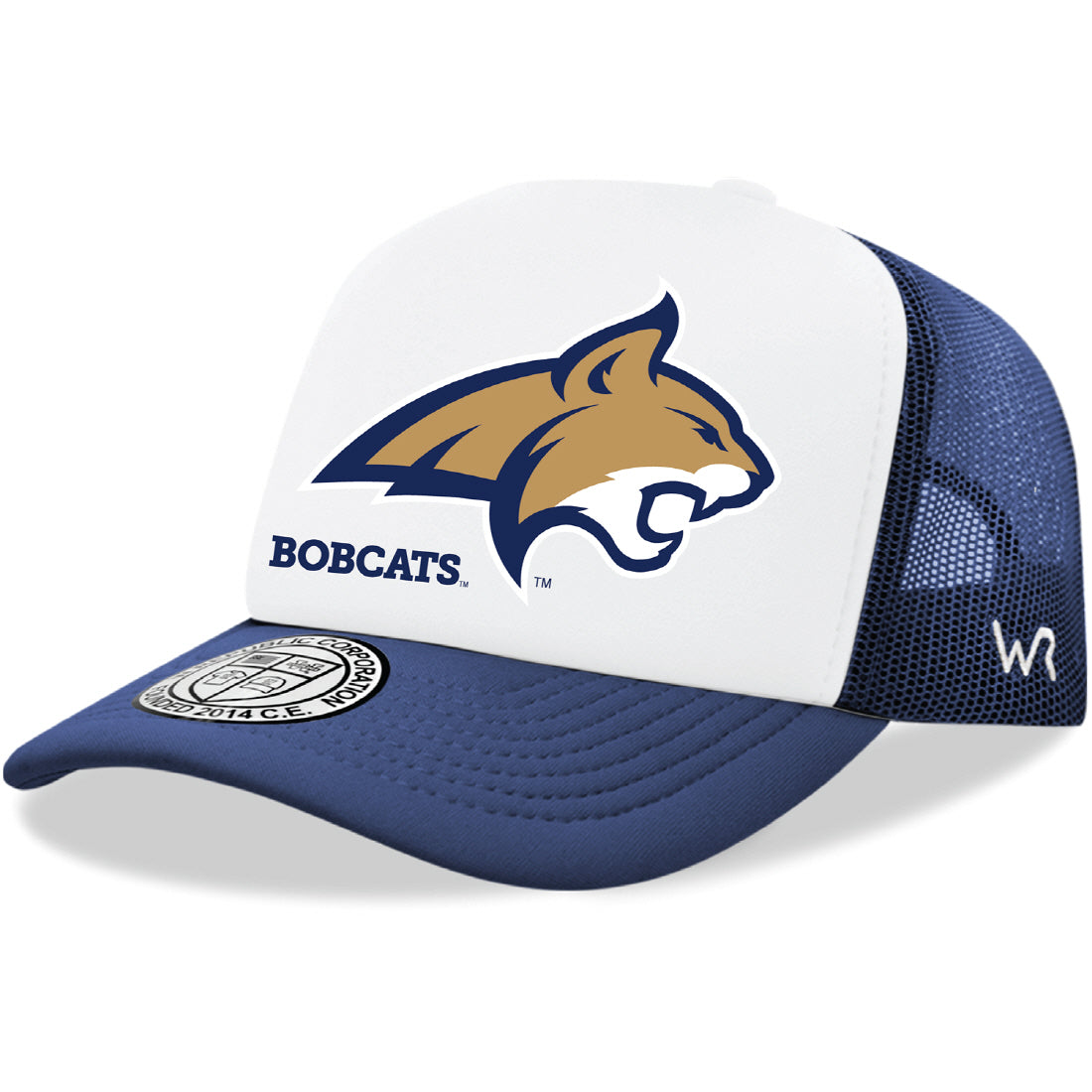 Montana State University Bobcats Jumbo College Cap Hat - Navy