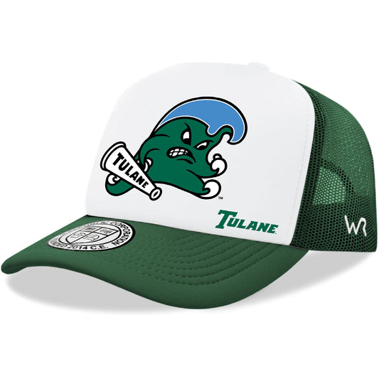 Tulane University Green Wave Jumbo College Cap Hat - Forest Green