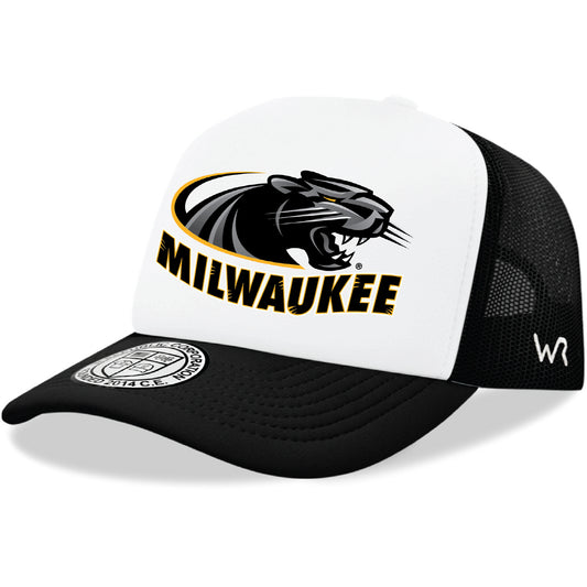 University of Wisconsin-Milwaukee Panthers Jumbo College Cap Hat - Black