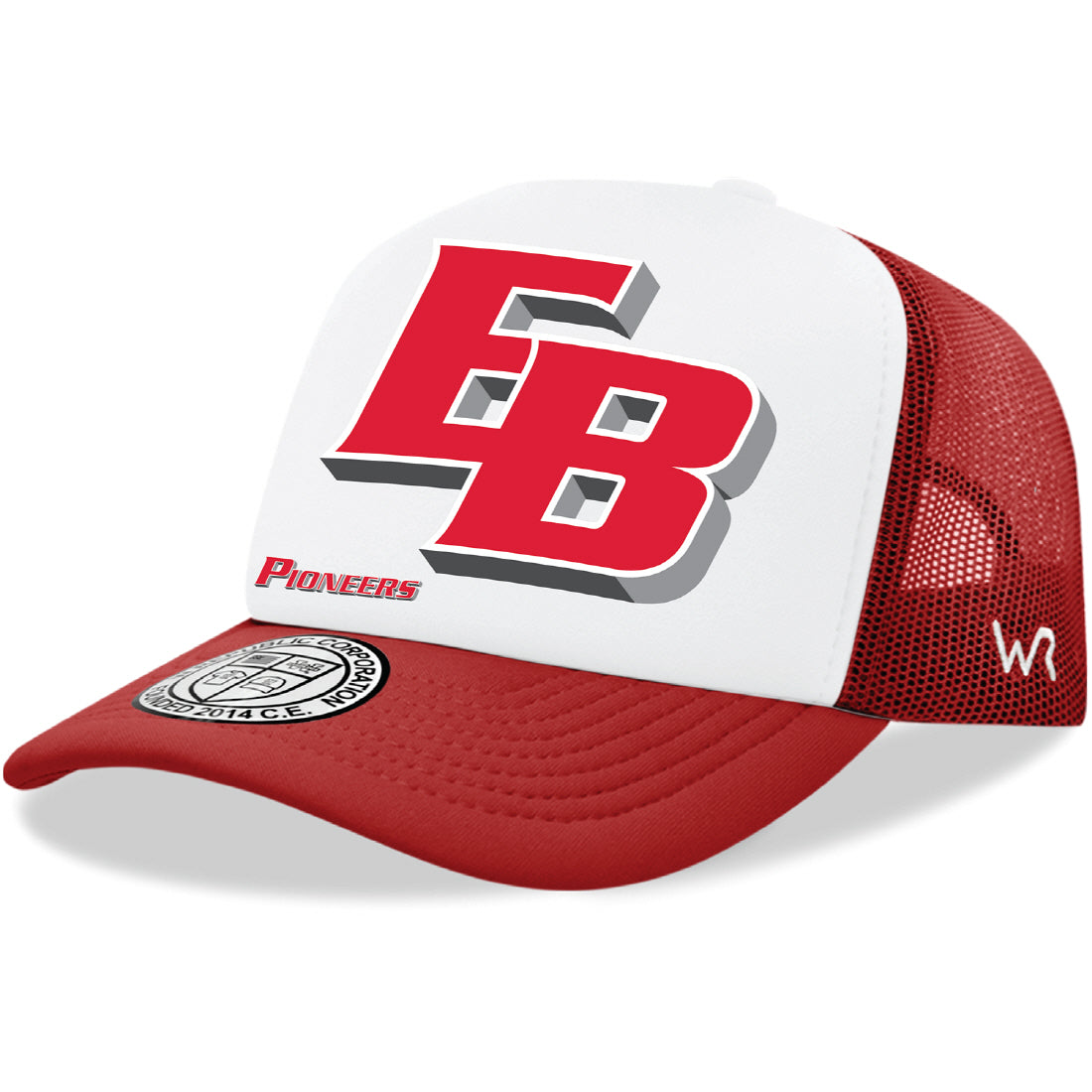 California State University East Bay Jumbo College Cap Hat - Red