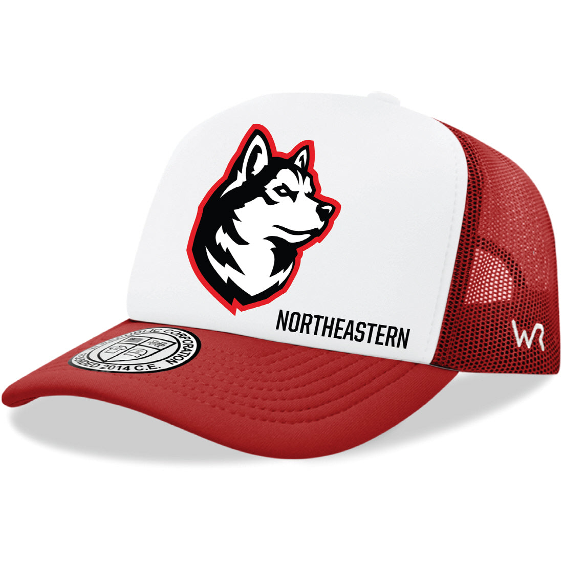 Northeastern University Huskies Jumbo College Cap Hat - Red