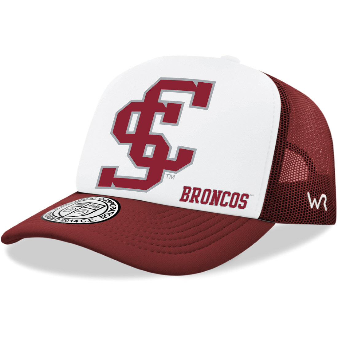 Santa Clara University Broncos Jumbo College Cap Hat - Cardinal