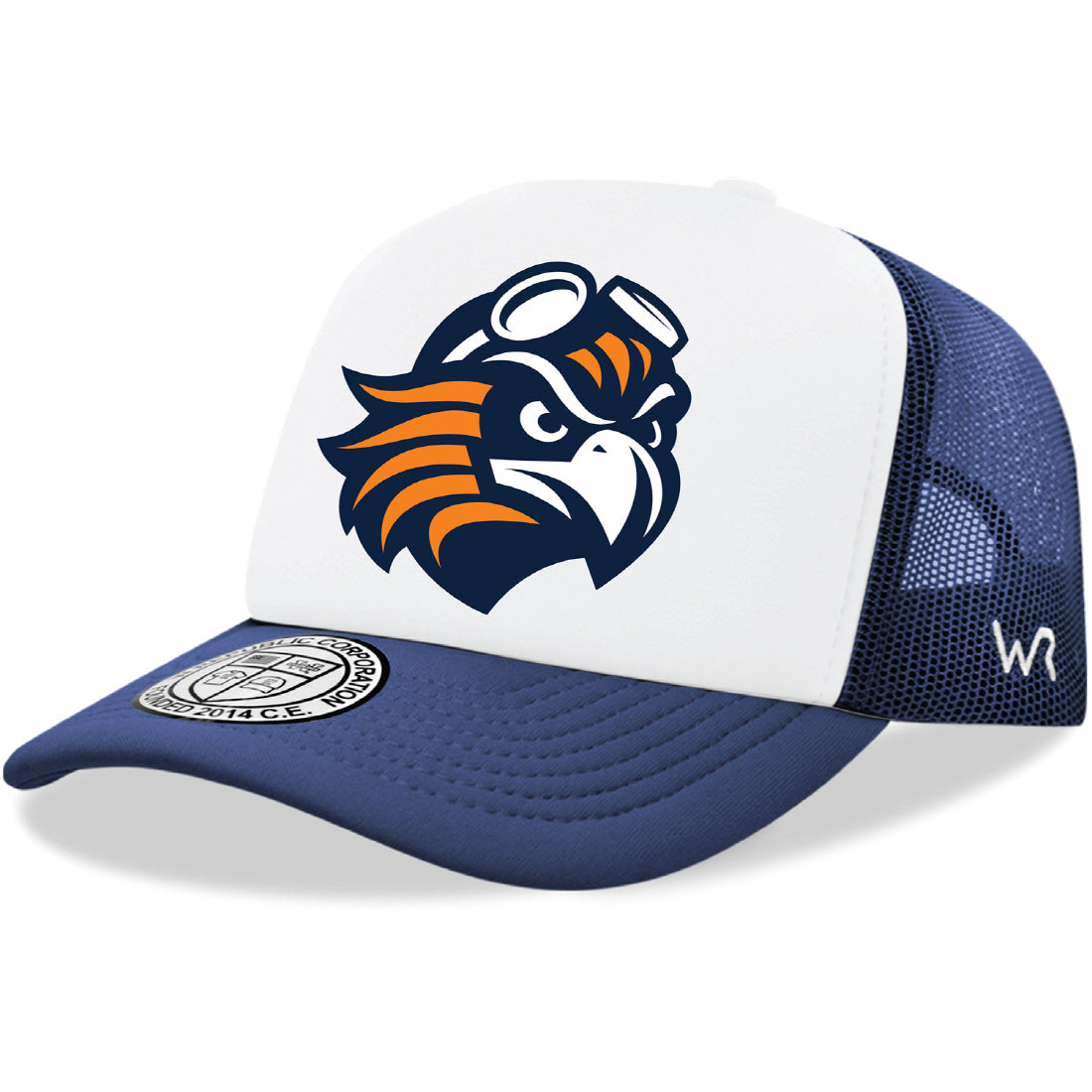 University of Tennessee at Martin Skyhawks Jumbo College Cap Hat - Navy