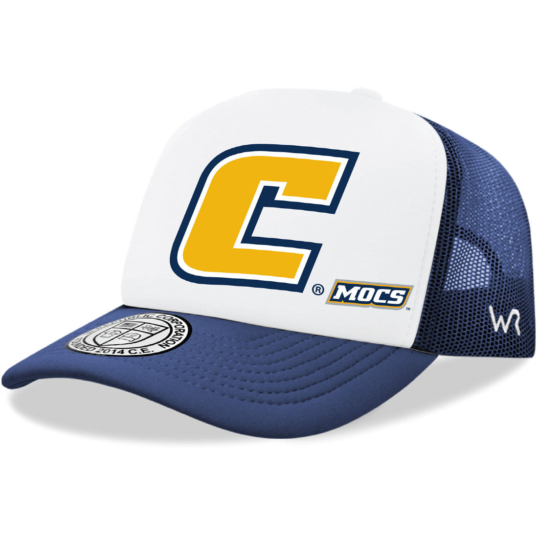 University of Tennessee at Chattanooga Mocs Jumbo College Cap Hat - Navy