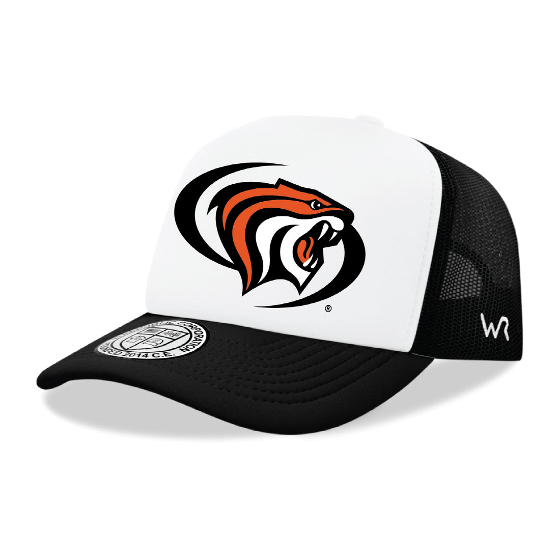 University of the Pacific Tigers Jumbo College Cap Hat - Black