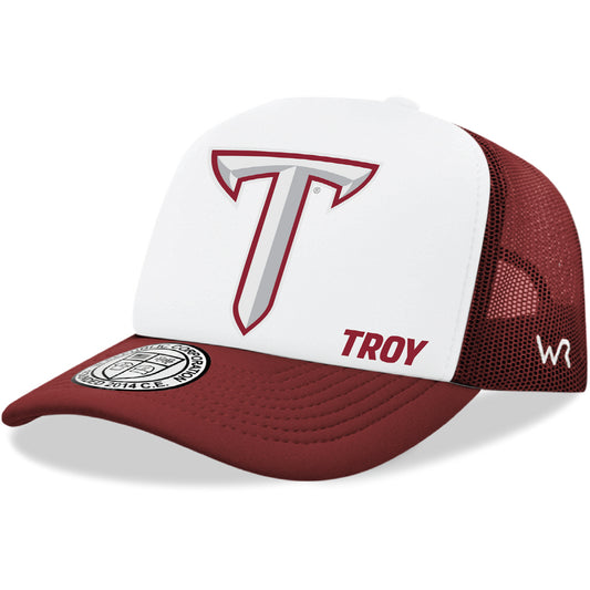 Troy University Trojans Jumbo College Cap Hat - Cardinal