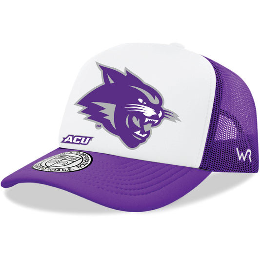 Abilene Christian University Wildcats Jumbo College Cap Hat - Purple