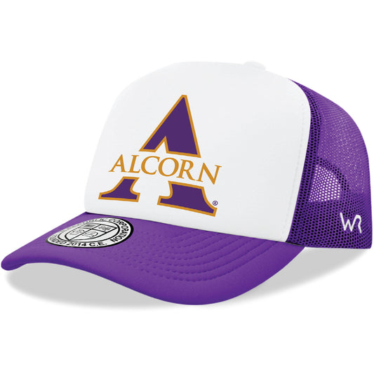 Alcorn State University Braves Jumbo College Cap Hat - Purple