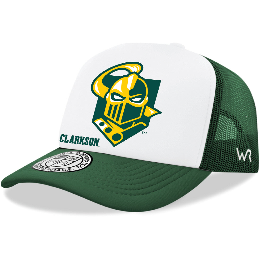 Clarkson University Golden Knights Jumbo College Cap Hat - Forest Green