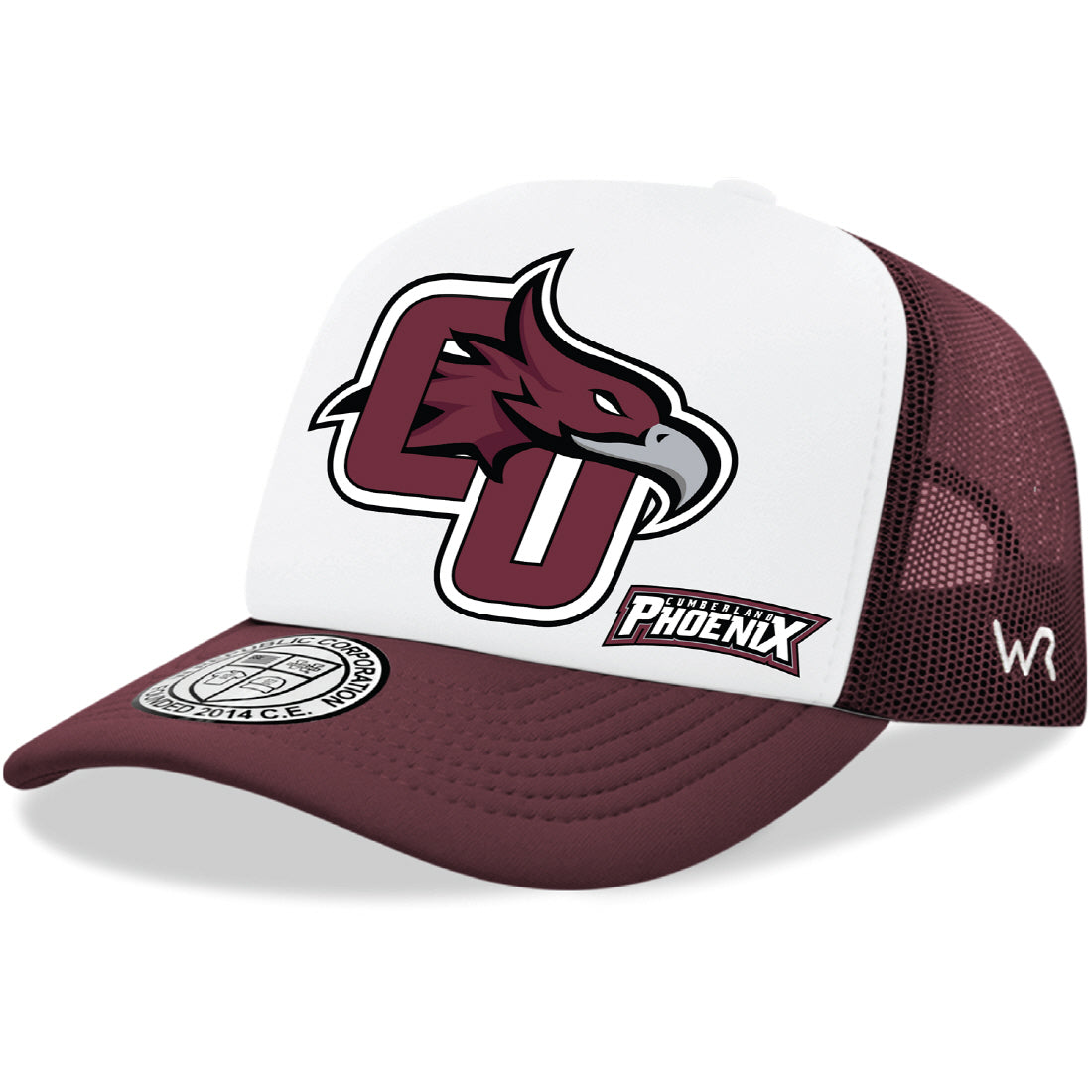 Cumberland University Phoenix Jumbo College Cap Hat - Maroon