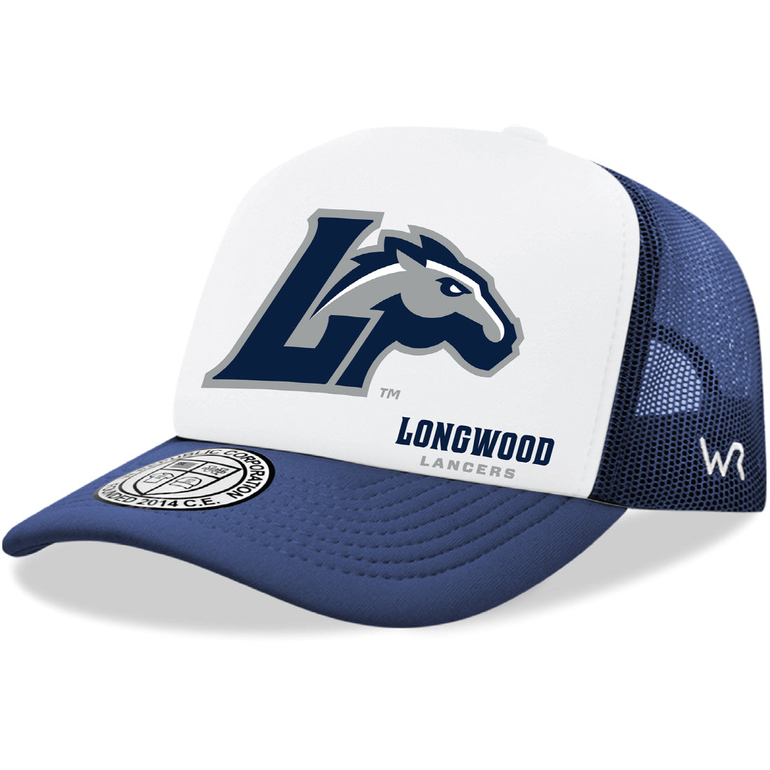 Longwood University Lancers Jumbo College Cap Hat - Navy