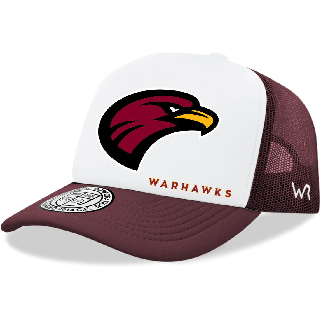 University of Louisiana at Monroe War Hawks Jumbo College Cap Hat - Maroon