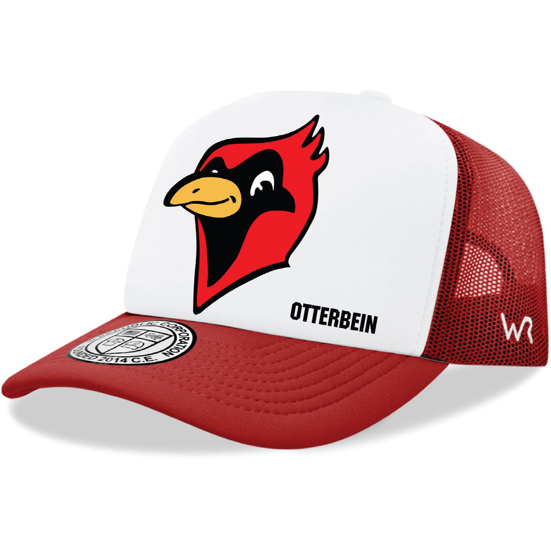 Otterbein University Cardinals Jumbo College Cap Hat - Red