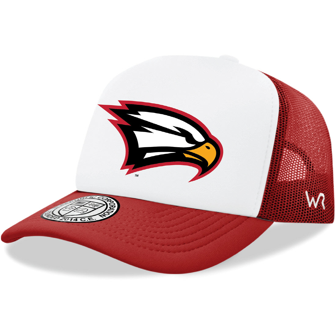 Polk State College Eagles Jumbo College Cap Hat - Red